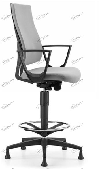 TALIN Офисное кресло из ткани с 5 спицами и подлокотниками для дизайнера Ally sun-id-1400005