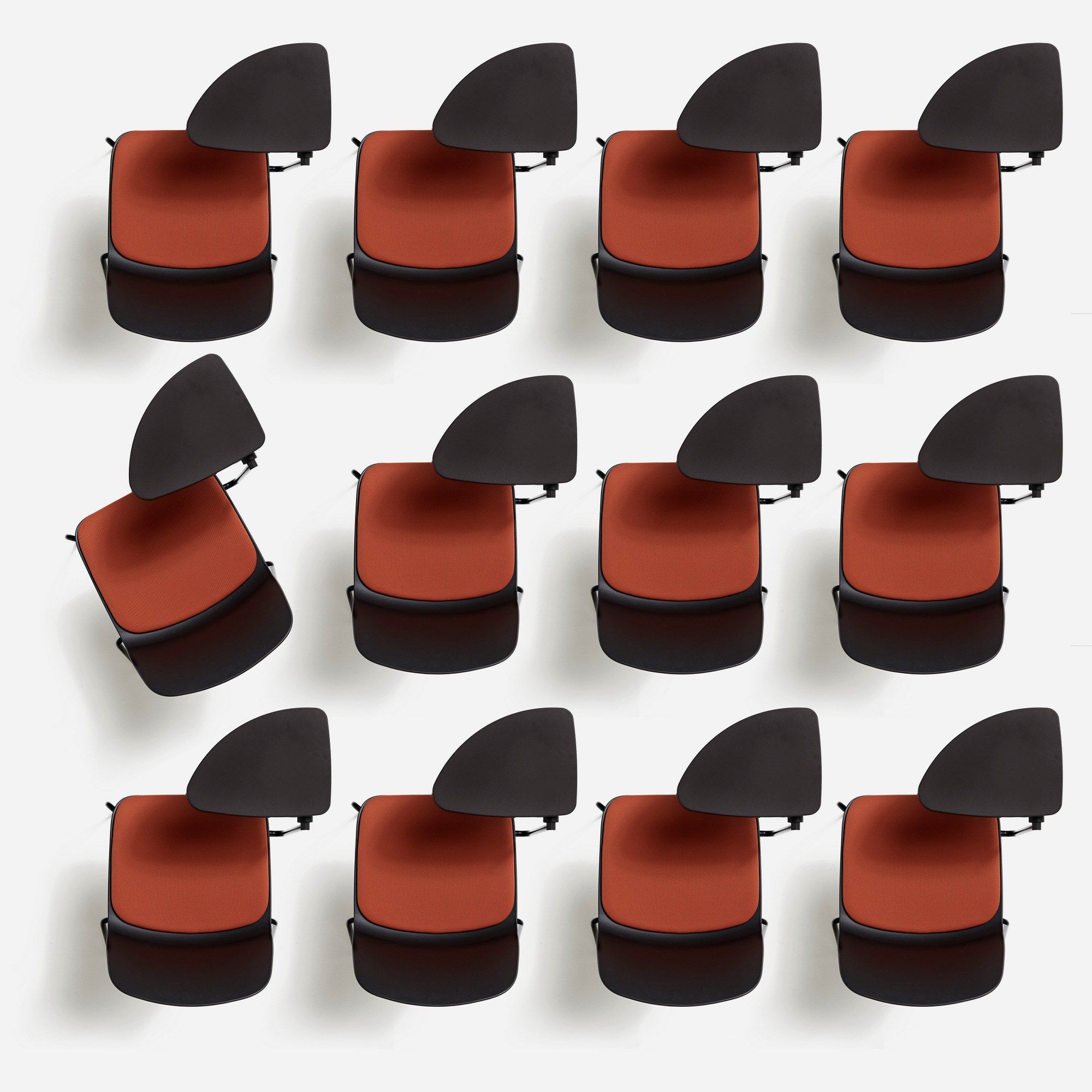 Стул для конференций из полипропилена с откидным верхом Diemme Kire ARCH-00102760 - Вид №1