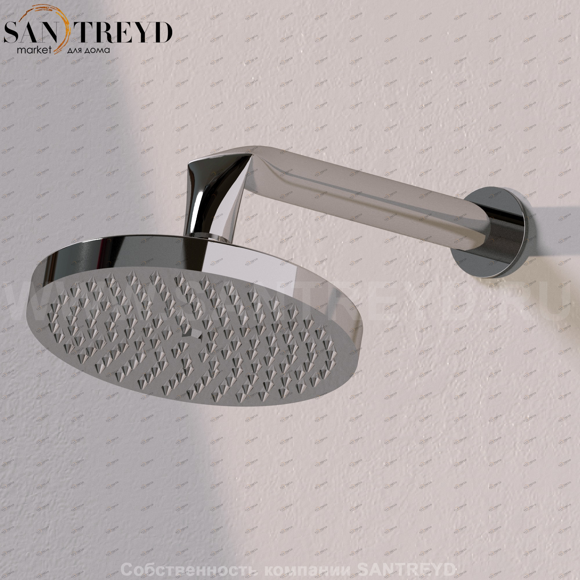 Flaminia FOLD Душевая лейка хромированная FL2084 Ceramica Flaminia