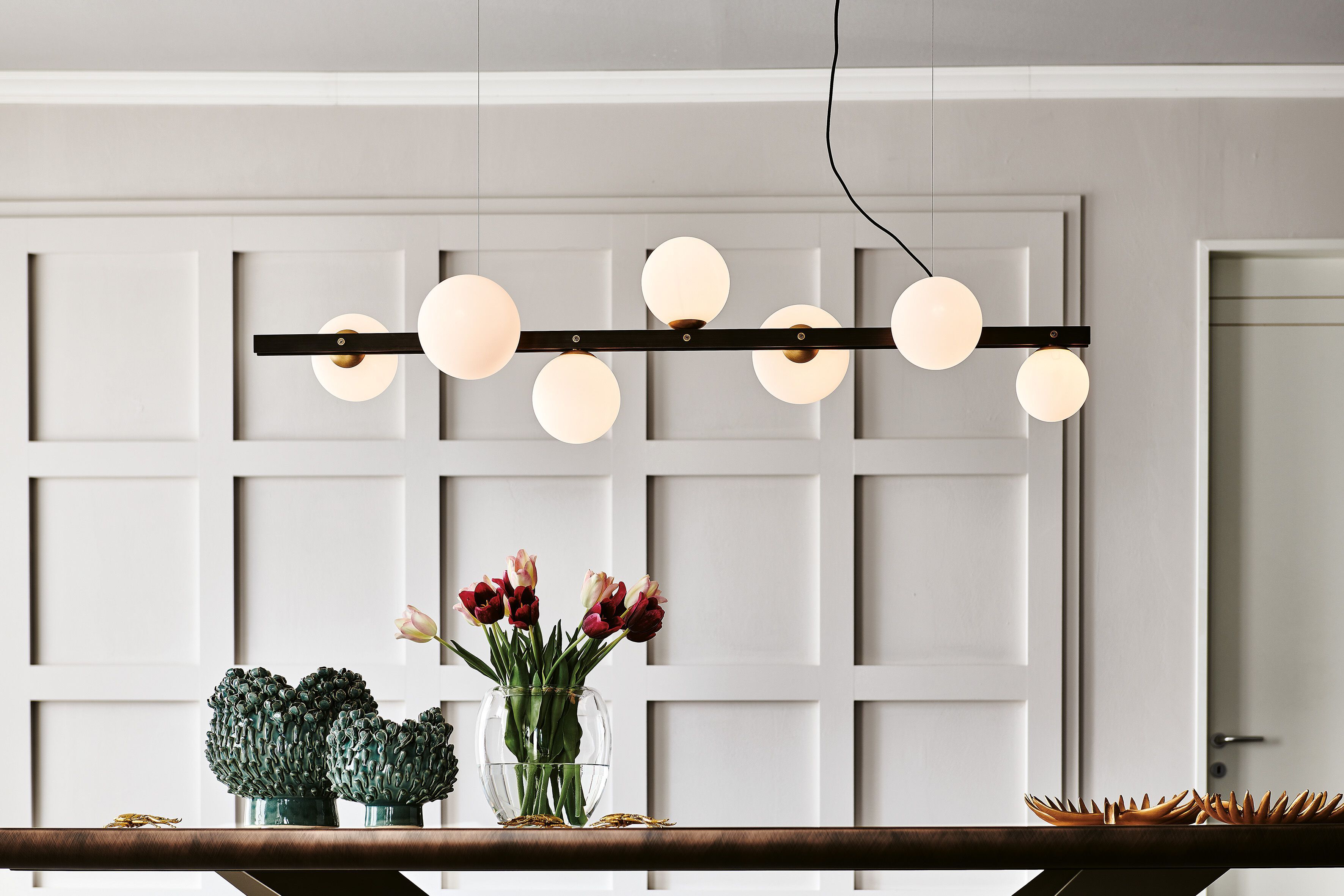 Подвесной светильник из дутого стекла Cattelan italia Planeta ARCH-00004835