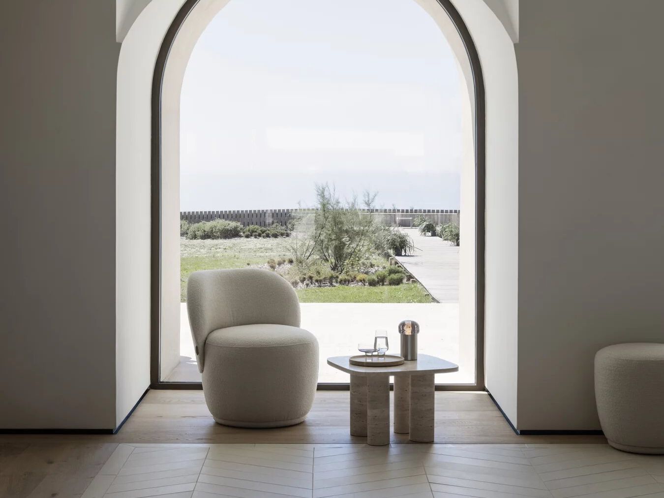 Ткань поворотный стул blomus Kuon ARCH-00149588 - Вид №7