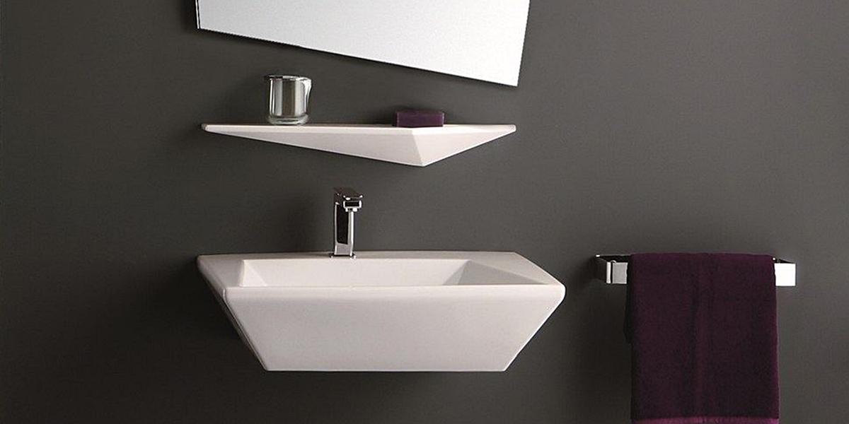 28KR Подвесная раковина настенная овальная Olympia Ceramica  - Вид №2