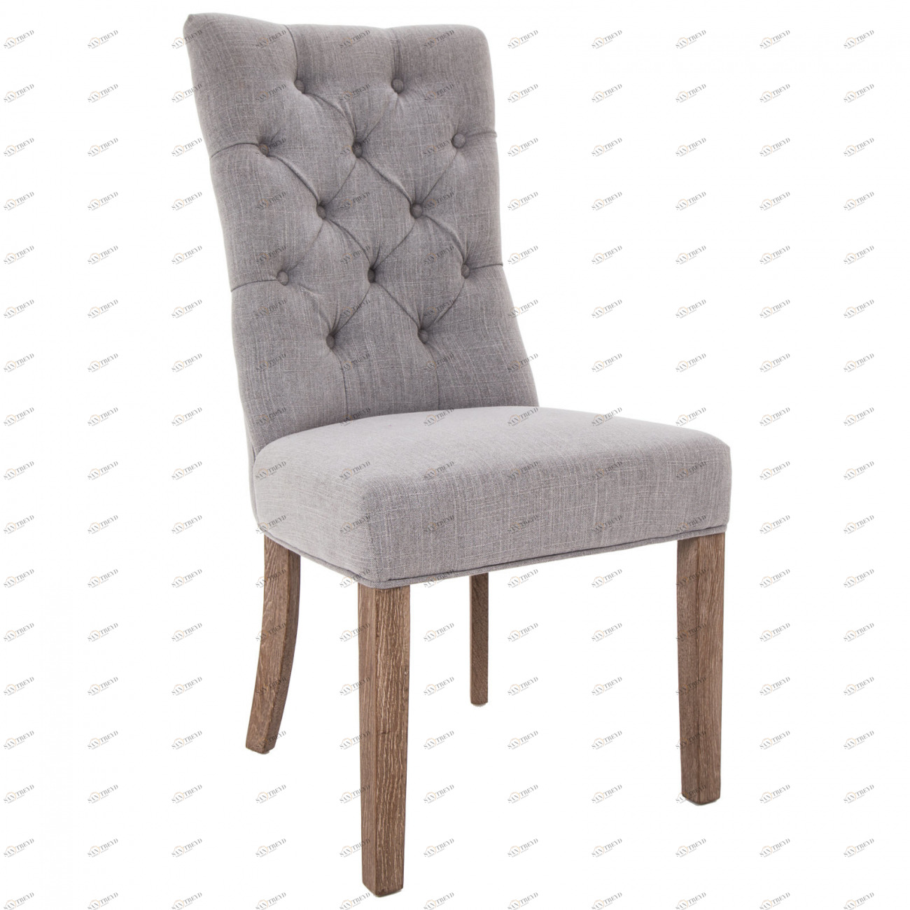 Обеденный стул от RVAstley RVASTLEY GREY LINEN 060810 Серый 