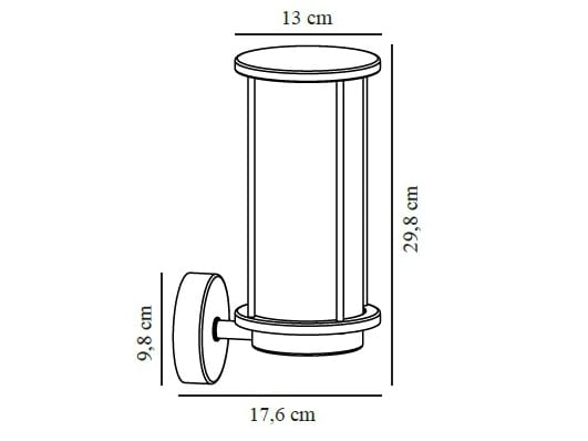 Металлический настенный светильник Nordlux Linton ARCH-00004659 - Вид №2