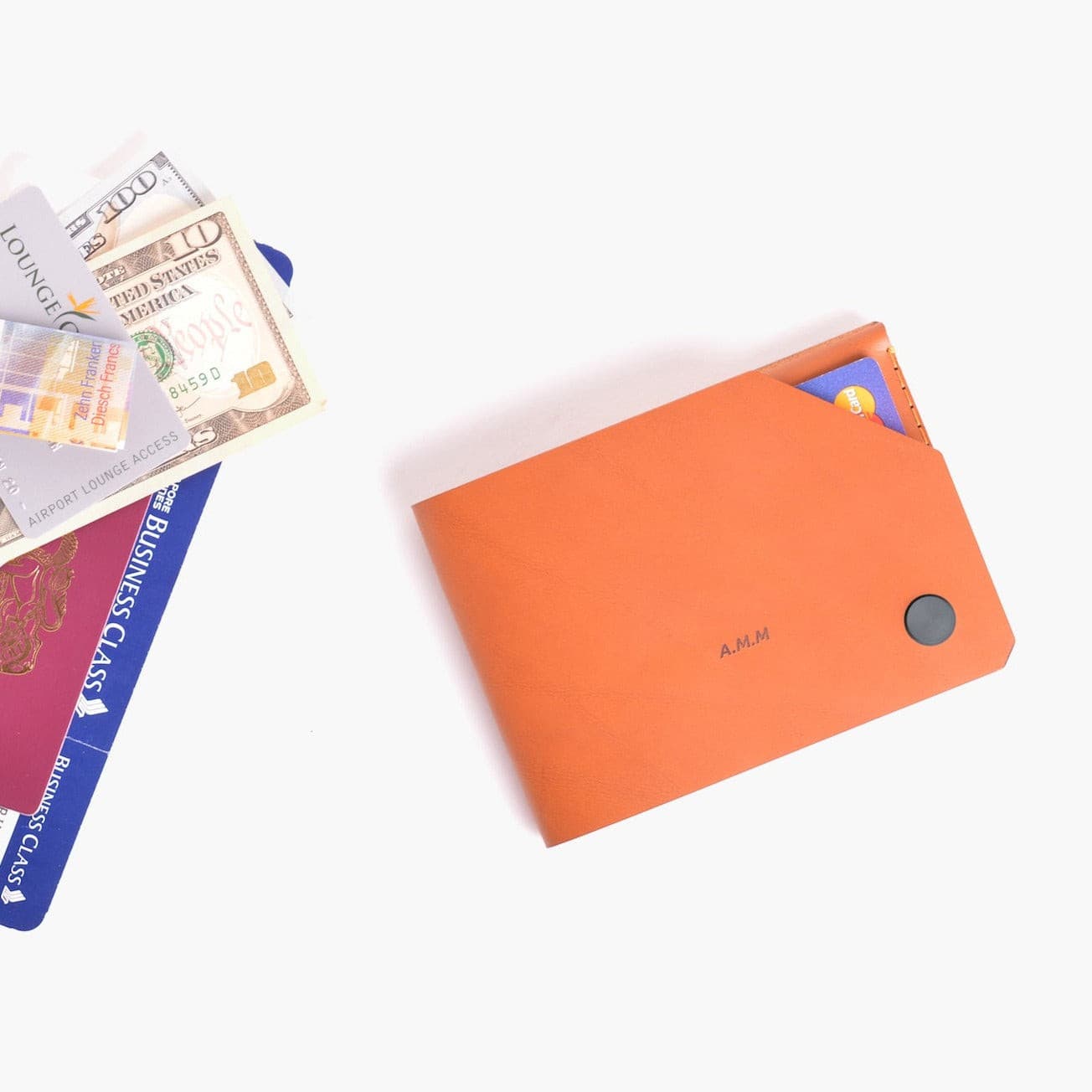 W105WHIS Дорожный кошелек - виски Wingback  - Вид №5