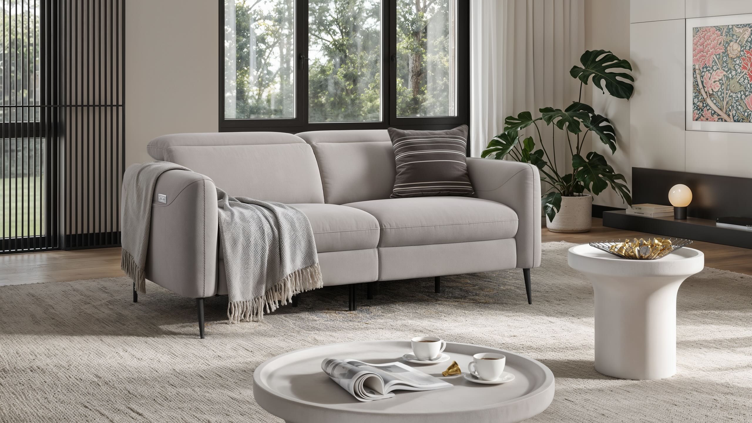 2-местный тканевый диван Sofanella Мессина ARCH-00138102 - Вид №1