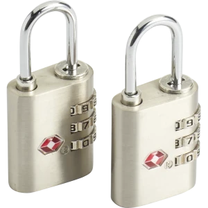 Замок багажный кодовый Standers, 30 мм, ЦАМ/сталь, 2 шт.