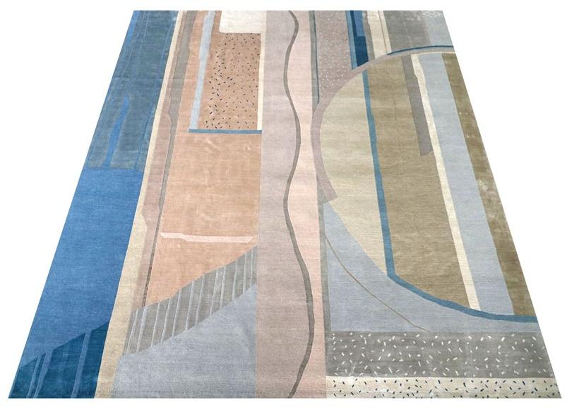 Tapis Rouge Прямоугольный коврик ручной работы Abstraction Tr1307 - Вид №4