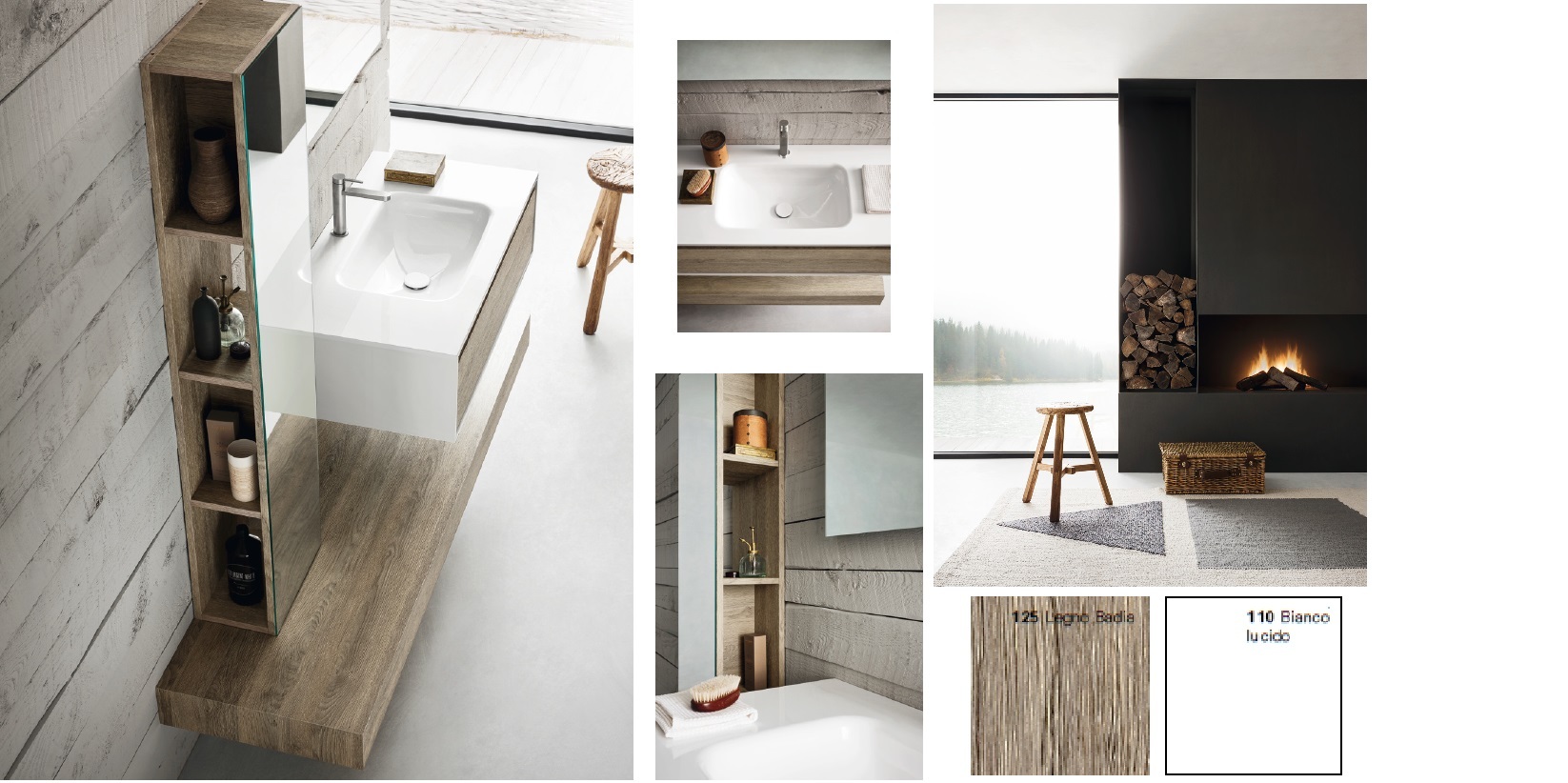 Мебель в ванну linfa композиция #07 Arbi LINFA07 - Вид №1