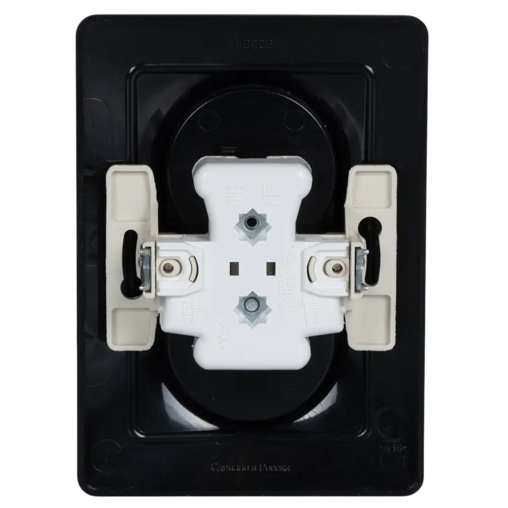Розетка двойная встраиваемая Systeme Electric Blanca без заземления цвет антрацит 86728859 STLM-2143556 - Вид №5
