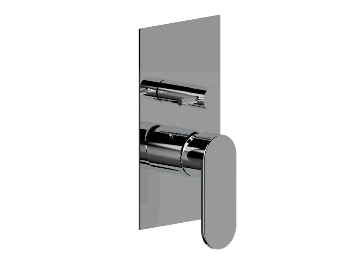 Однорычажный смеситель для душа с пластиной Ercos Versilia ARCH-00103825