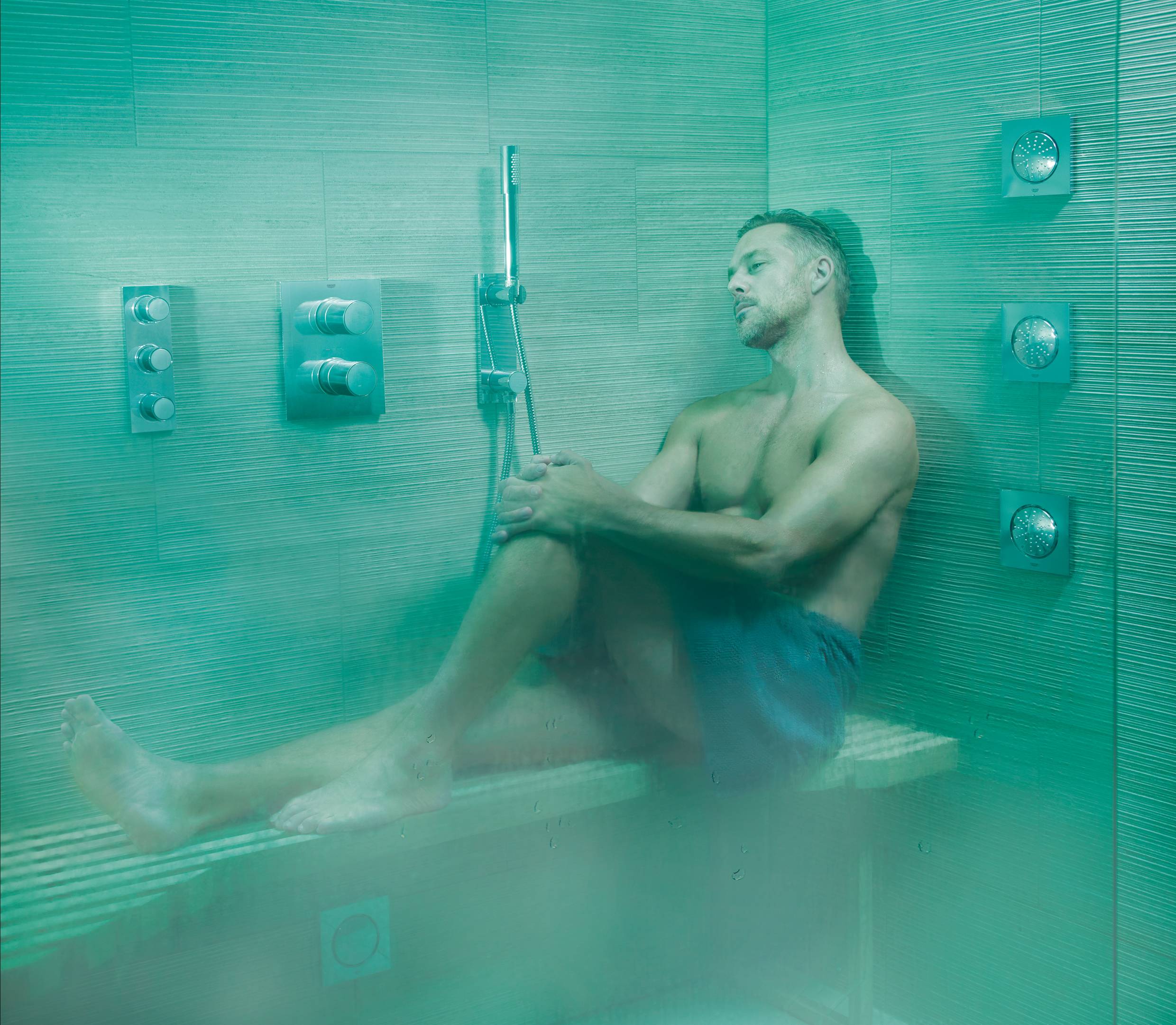 27618000 Внешняя часть термостатического смесителя для ванны Grohe Grohtherm F хром - Вид №1