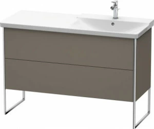 XS446909090 Тумбочка напольная XSquare #XS4469 1210 x 473 мм Фланелево-серый шелковисто-матовый лак