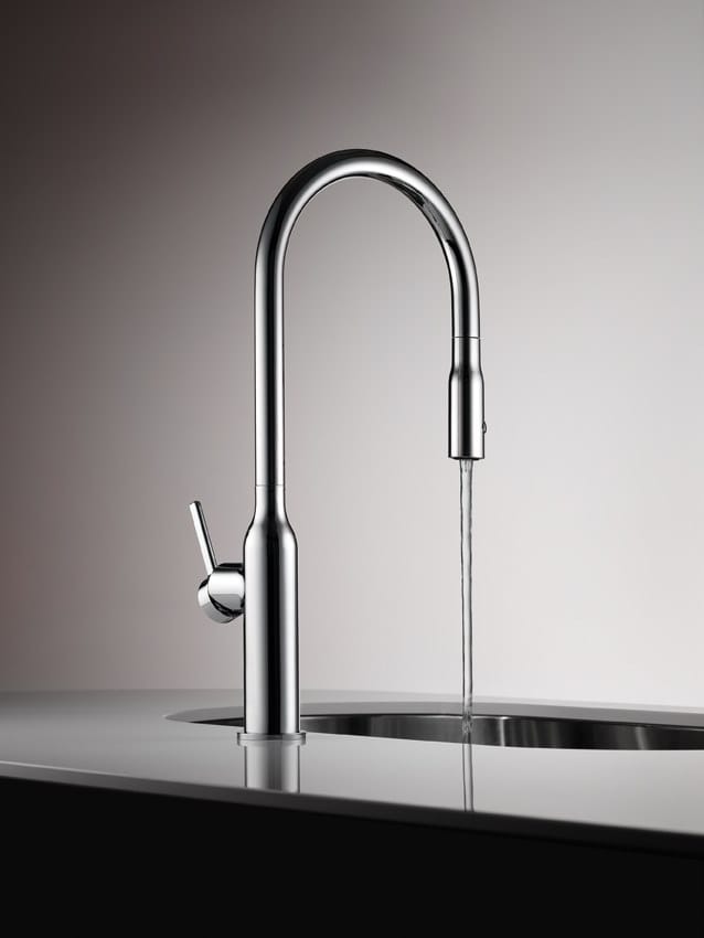 Кухонный смеситель со съемным ручным душем KWC SIN ARCH-00144052 - Вид №1