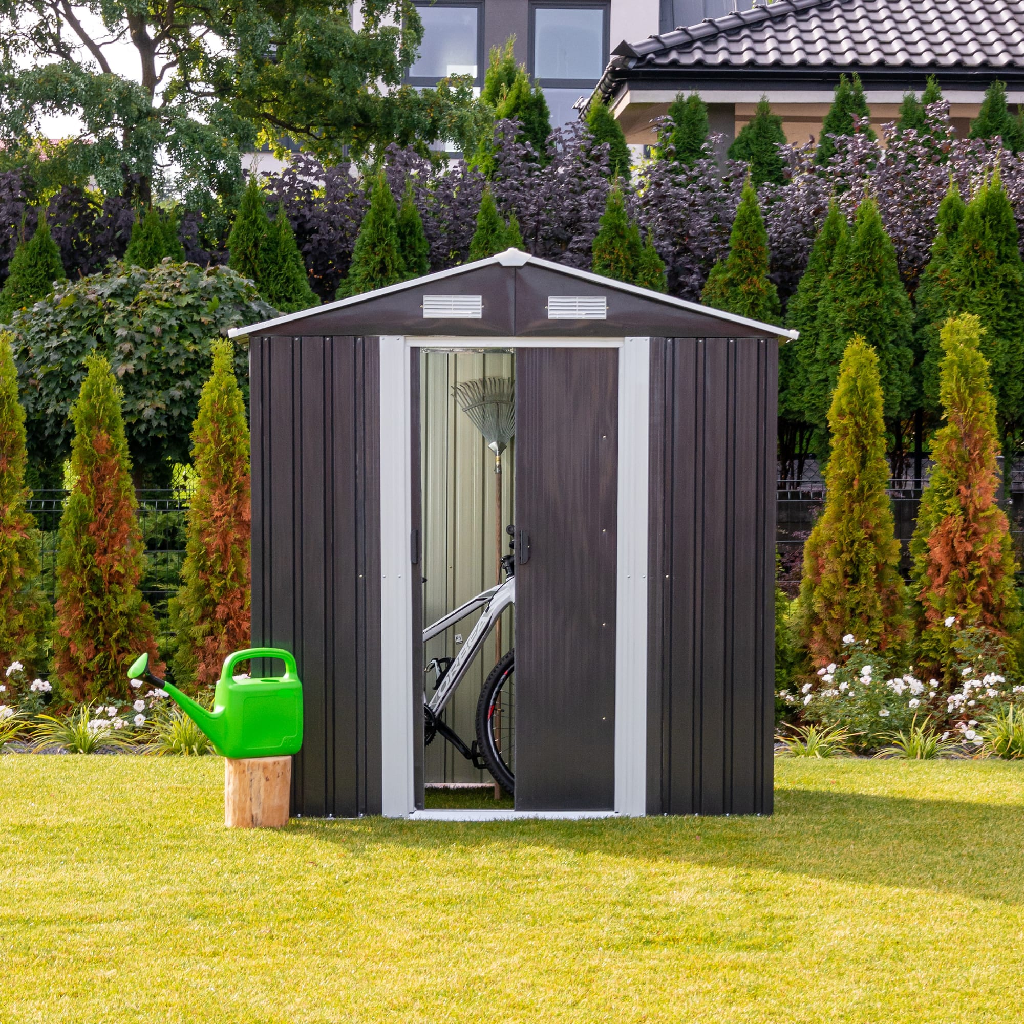 84759918 Хозблок металлический 1.25x1.95x1.97 см Santreyd  - Вид №4