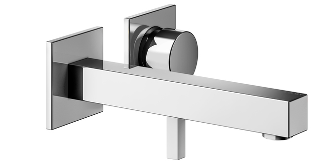 59116010201 Однорычажный смеситель для умывальника KEUCO Edition 90 Square - Вид №1