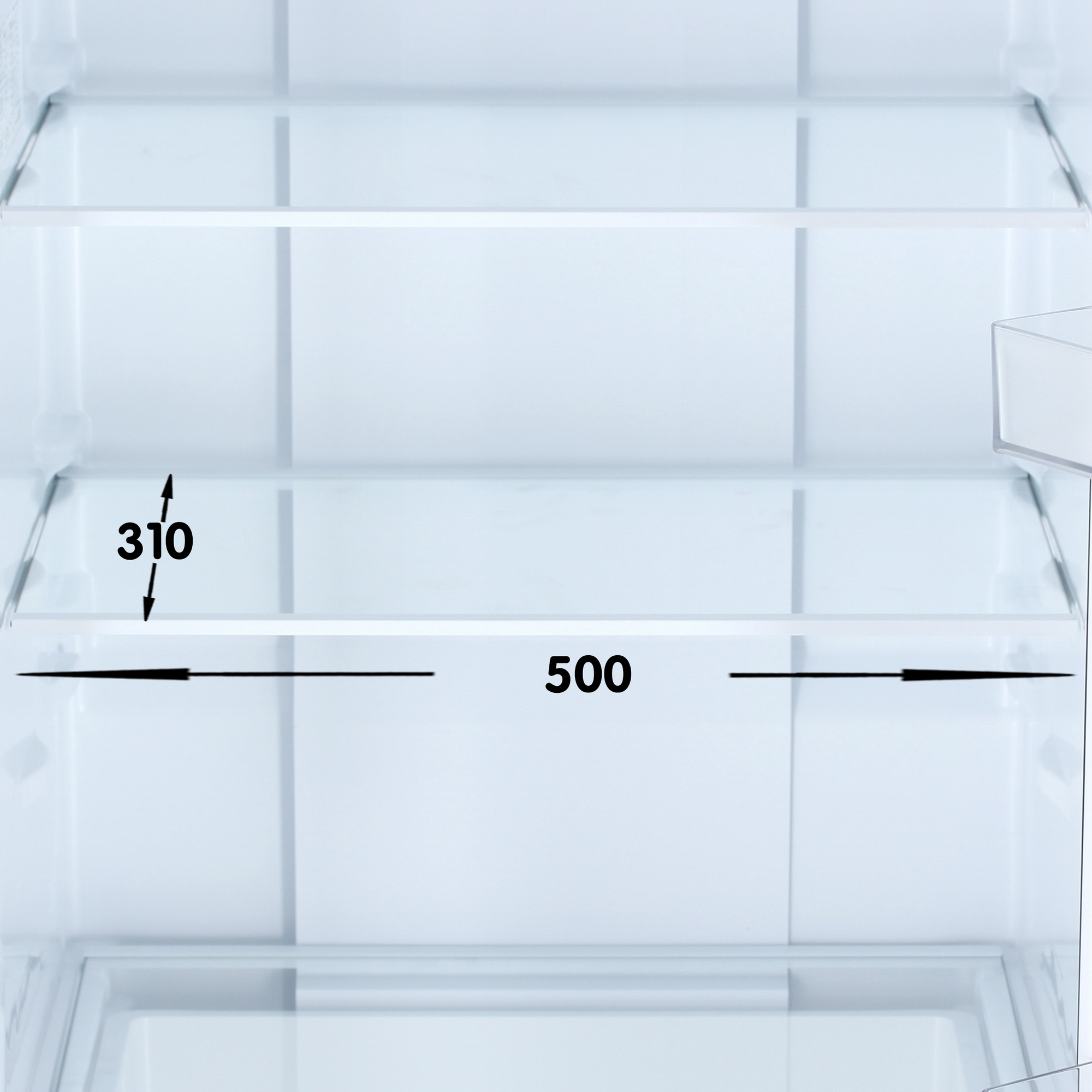 9248216 Холодильник с морозильником   Candy CFN6200B черный STDN-0055006 - Вид №8