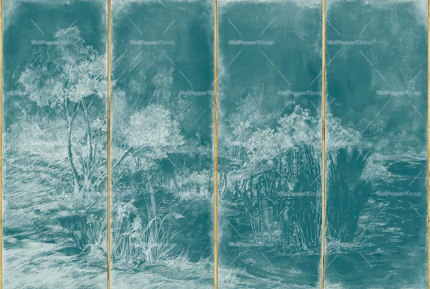 Восточные обои ПВХ бесплатно, экологически чистые, моющиеся WallPepper VUE SOLITAIRE ARCH-00044542 - Вид №4