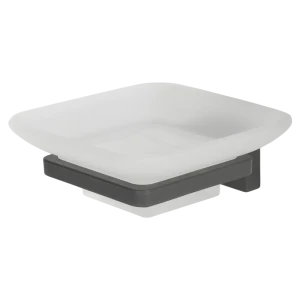 Мыльница Swensa Lucid графит — стильный аксессуар для ванной 89368771