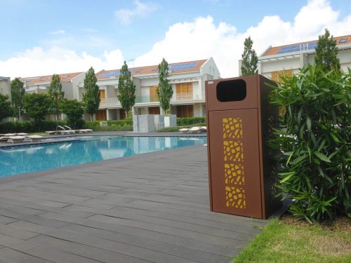 Coral Cover Bin Details Lab23 Урны 