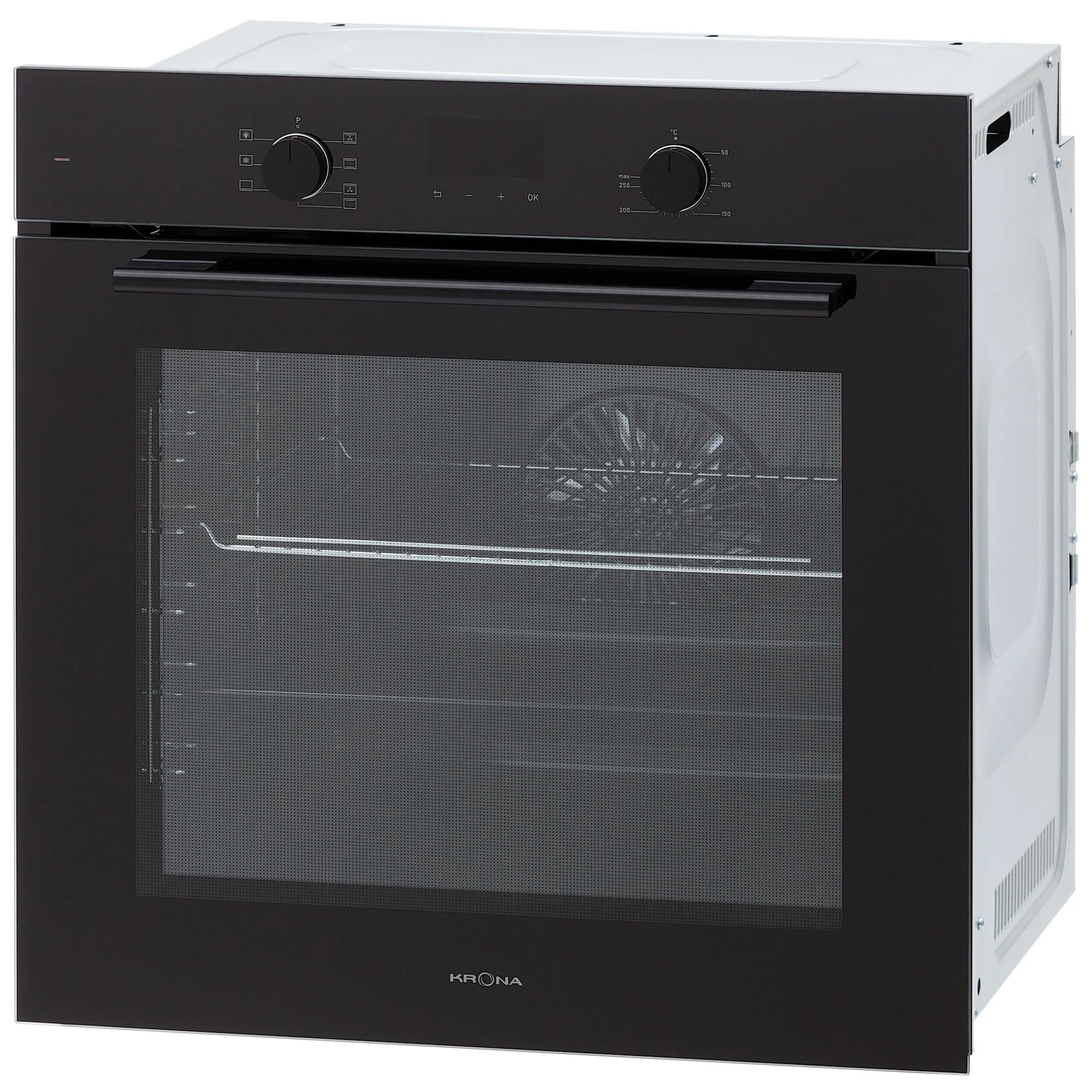 9039379 Электрический духовой шкаф KRONA LEGENDE 60 BL/BL черный KRONA1 STDN-0036520 - Вид №1