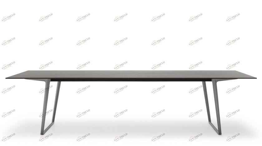 MDF Italia Прямоугольный садовый стол из савойского камня Axy sun-id-1458582