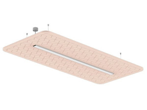 Светодиодный акустический подвесной светильник