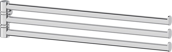 UNI 037 Держатель полотенец поворотный тройной 35 cm - компонент для штанги FBS Universal