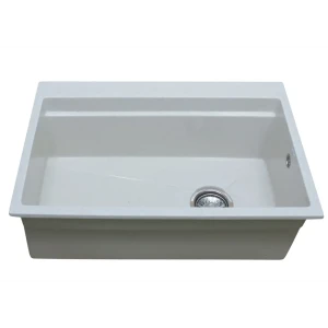 92053582 Мойка для кухни врезная Granalliance Ga-29 68.5x46.5 см глубина чаши 21 см литьевой мрамор цвет бежевый STLM-1376014