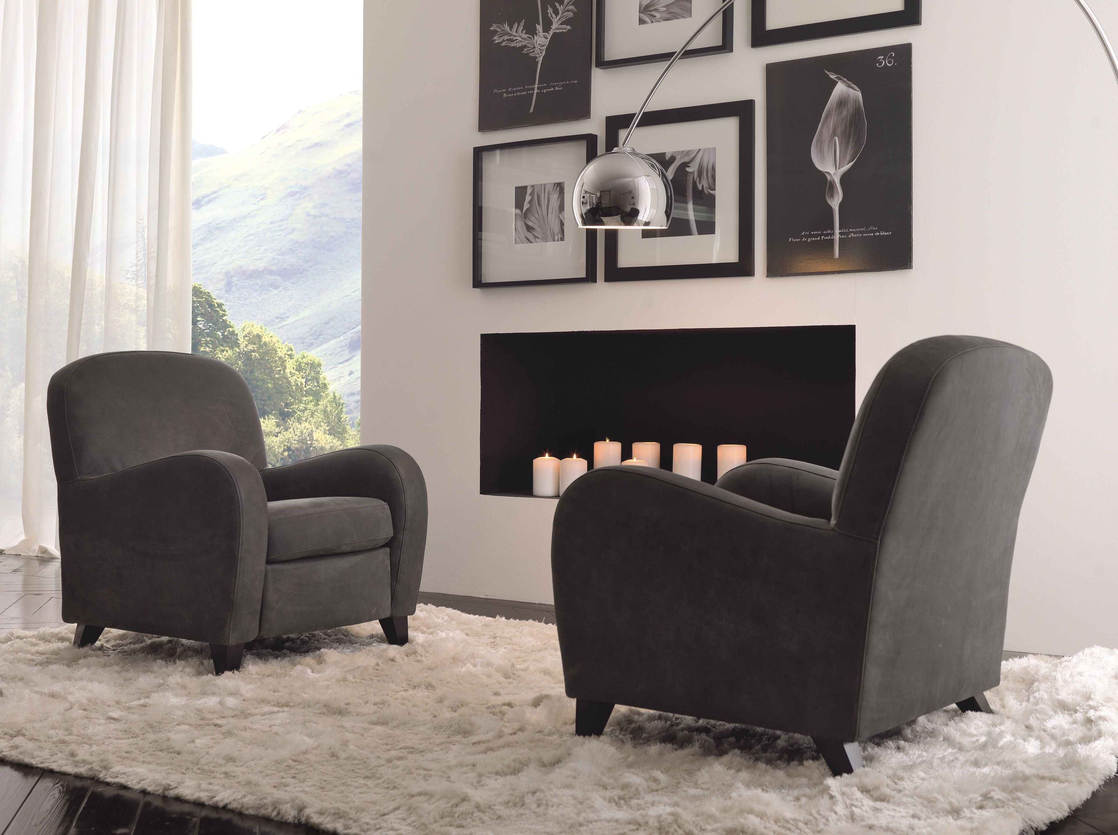 Бархатное кресло с подлокотниками Martini Interiors Convivio Contemporary ARCH-00077299