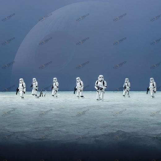 8-444-Star-Wars-Scarif-Beach Фотообои Komar Disney 3.68х2.54 м 8444STARWARSSCARIFBEACH