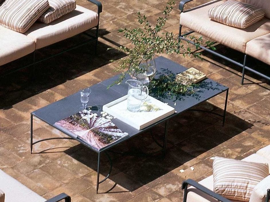 Железный прямоугольный садовый столик Unopiù Тоскана ARCH-00151438 - Вид №1