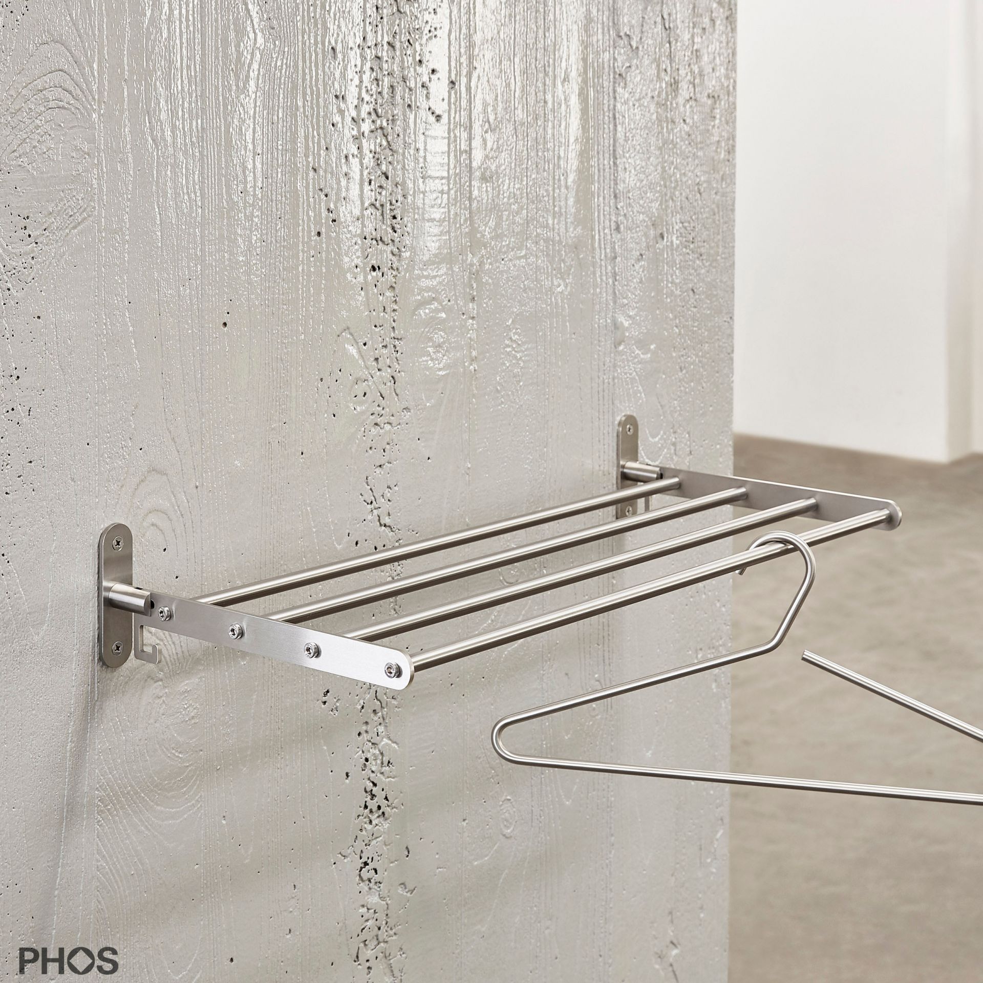 KLR800 Складной шкаф santanselmo с 4 платяными штангами, ширина 80 см PHOS 