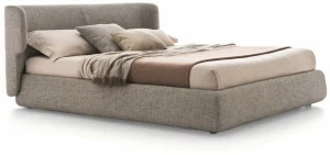 Ditre Italia Двуспальная кровать из ткани с мягким изголовьем Claire