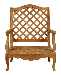 Садовое кресло из тикового дерева