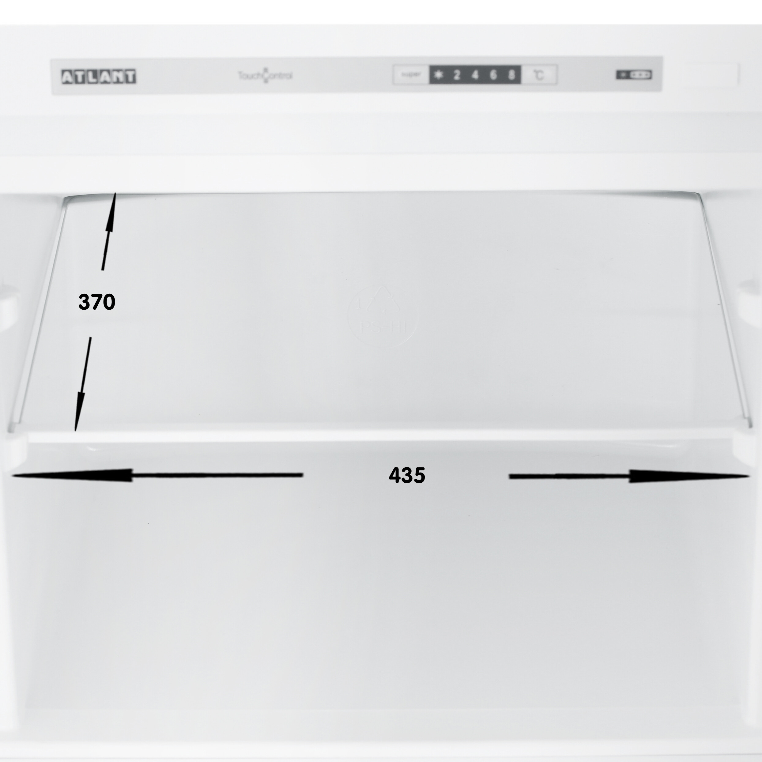 5489827 Холодильник с морозильником   ATLANT ХМ-3608-109 белый STDN-0104716 - Вид №9