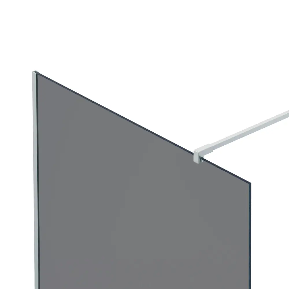 Душевая перегородка Mebelvann 110×200 см с тонированным стеклом 89372140 STLM-1466987 - Вид №1