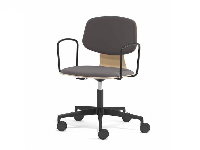 Вращающееся кресло с колесами SITLOSOPHY® Jay ARCH-00008314