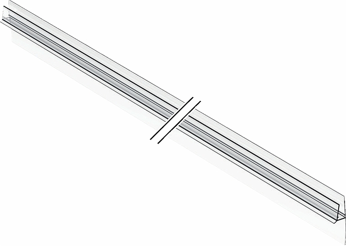 500.975.00.5 Lister, IDO Showerama стабилизирующая штанга 1200мм  - Вид №3