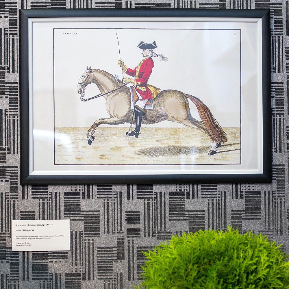 732022509_1818 Арт-постер «Верховая езда, Урок № 14» Object Desire  - Вид №1
