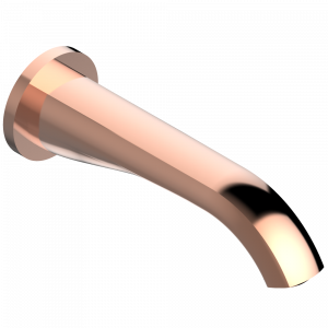 U4A-43GB Настенный кран для раковины среднего размера без Т-образного фиксатора Thg-paris Diplomate с гладкими кольцами Розовое золото