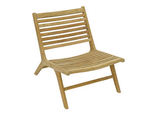 Стул для сада из тикового дерева