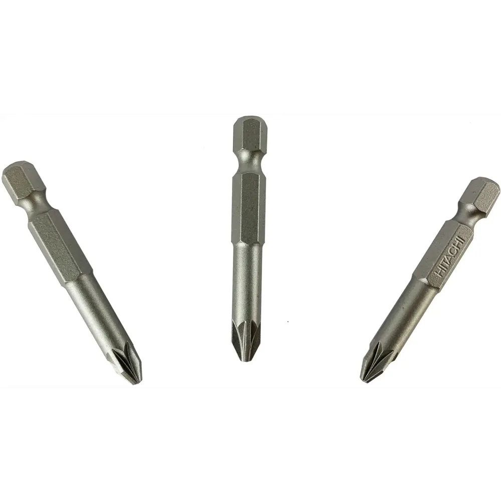 Бита крестовая Hitachi HTC-752286 PZ2x50 мм, 3 шт STLM-2129798