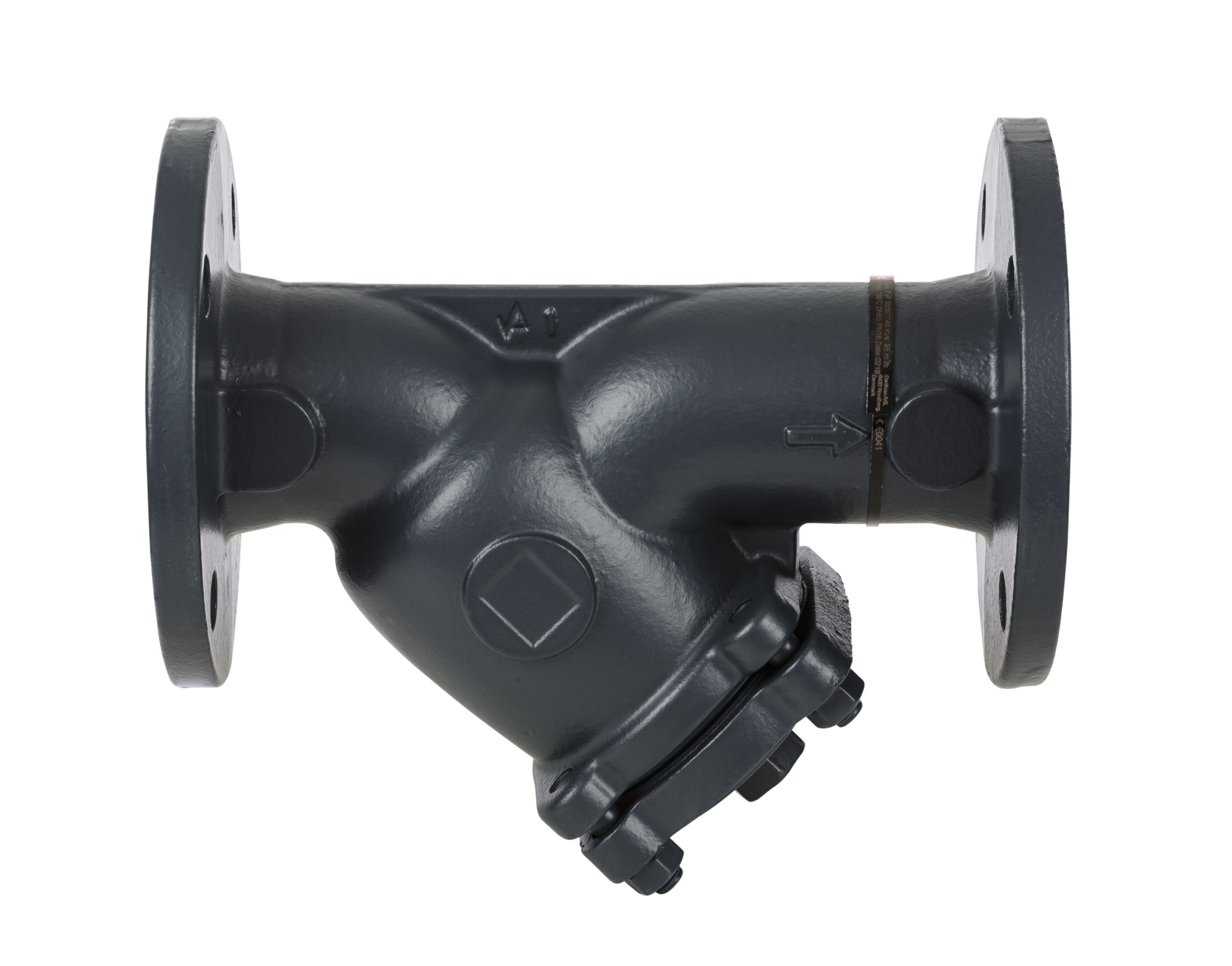 Danfoss Фильтр сетчатый FVF Фильтр FVF Ду 80 Ру 16 с пробкой 065B7747  - Вид №76