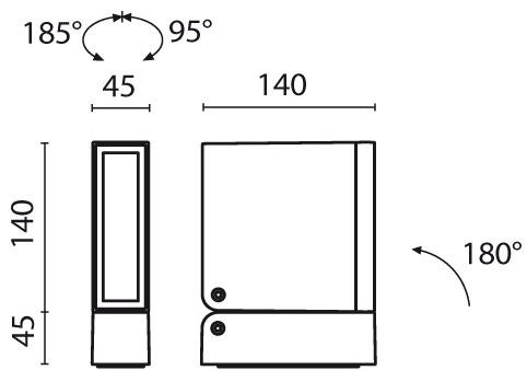SIMES Регулируемый светодиодный проектор для улицы Keen sun-id-1383204 - Вид №7