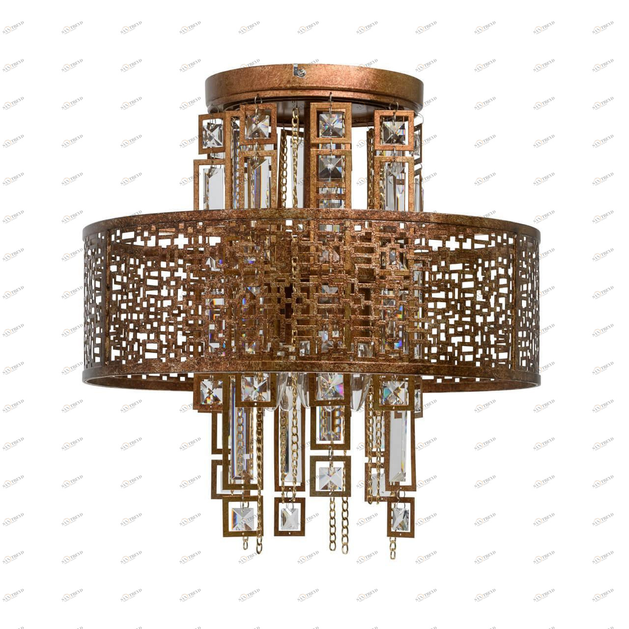 Потолочный светильник MW-Light Марокко 1 185010205 MW-LIGHT ДИЗАЙНЕРСКИЕ 202034 Коричневый 