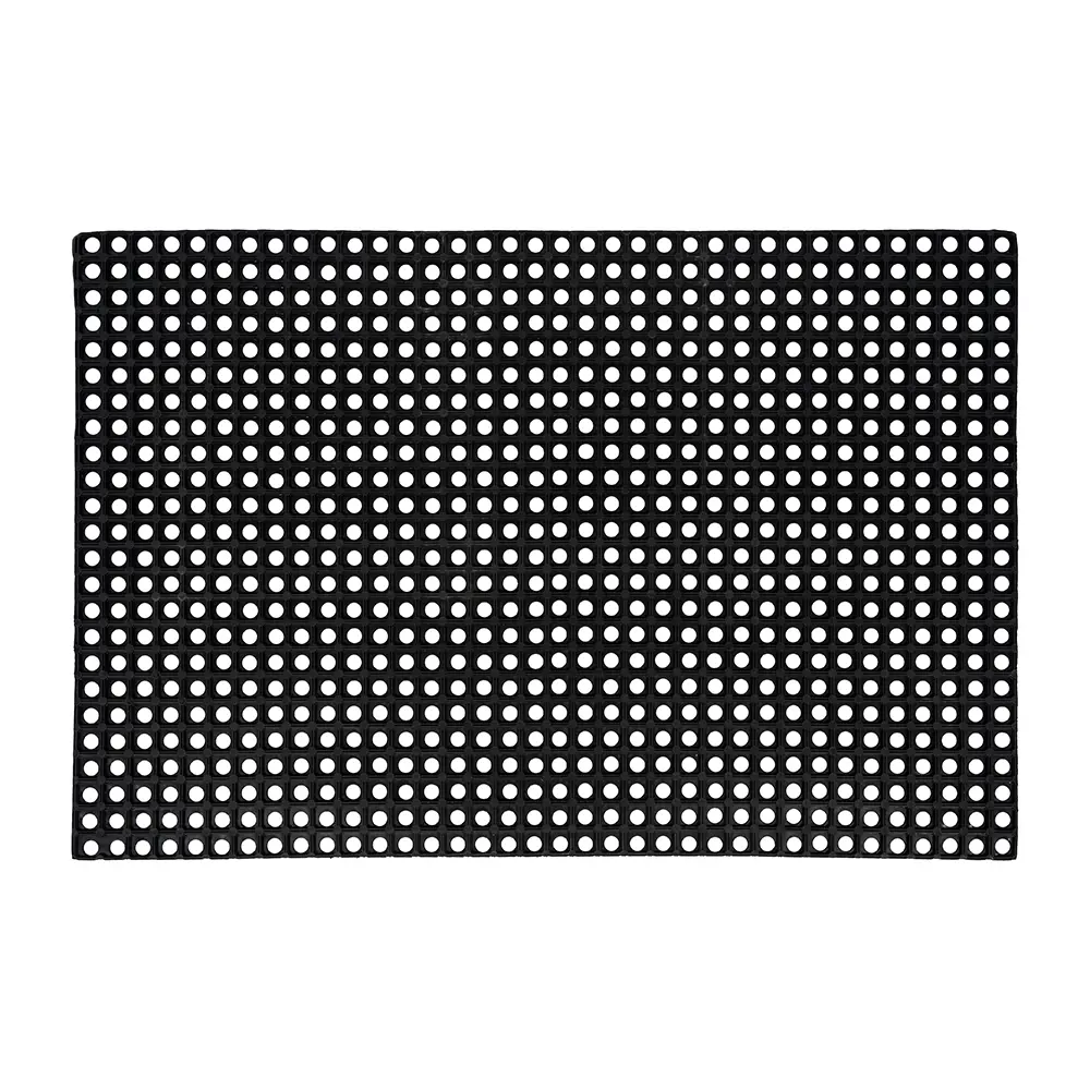 Коврик грязесборный резина Vortex 100x150 см цвет черный STLM-2034597 - Вид №1