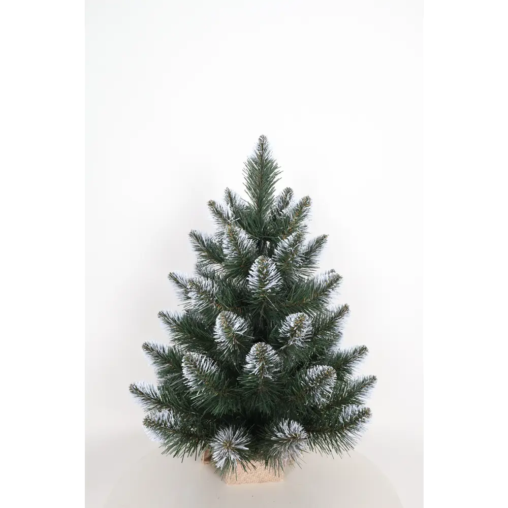 84534388 Ель искусственная Кавказская 60см с белыми кончиками STLM-1468186 НОВАЯ ЁЛКА  - Вид №4