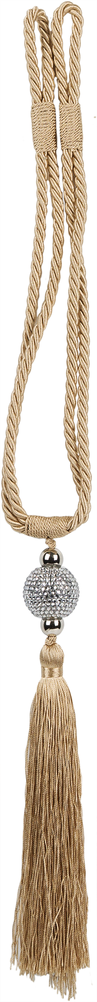 82324653 Подхват Maika, 610 мм, полиэстер, цвет золотой STLM-0024577 INSPIRE