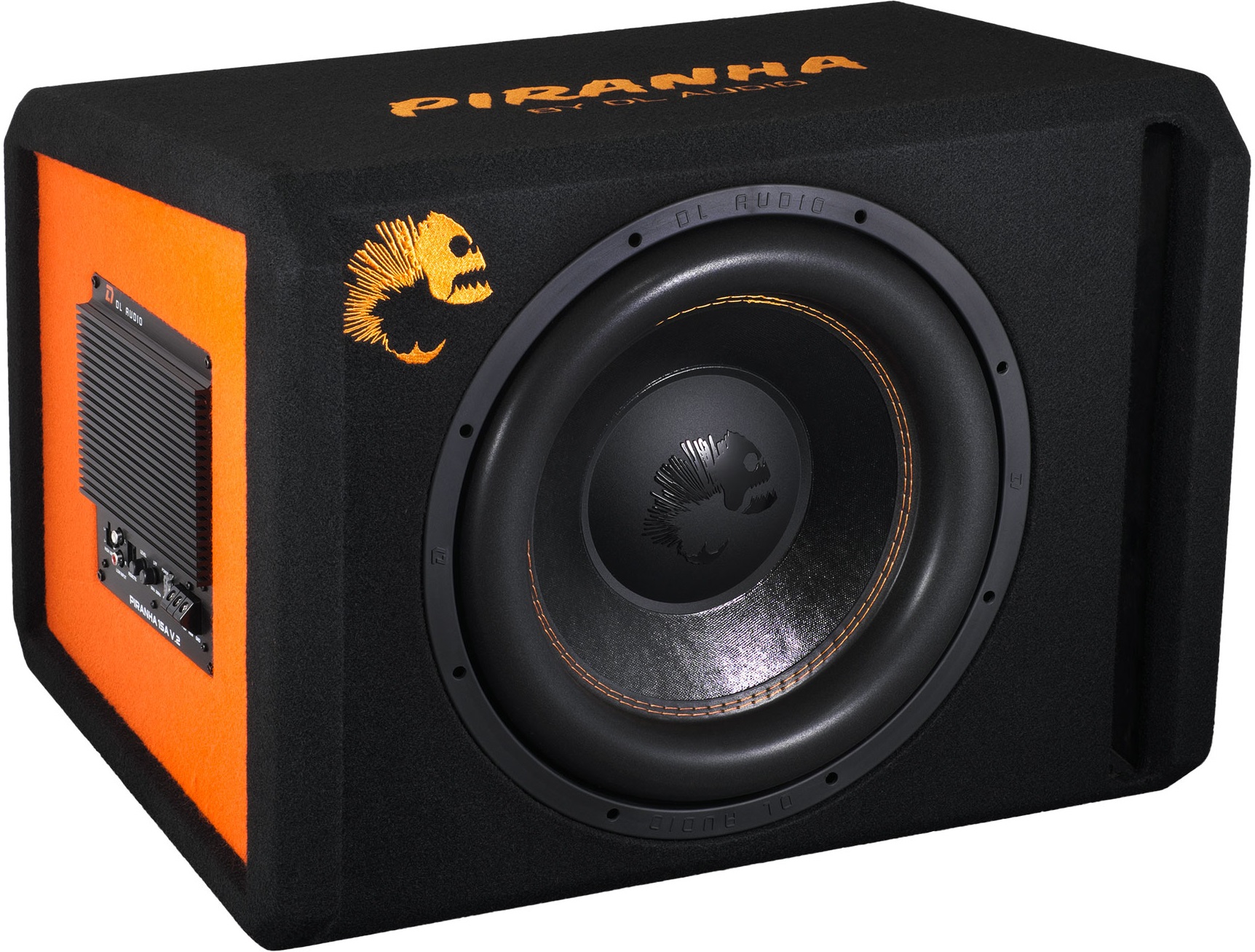9285829 Автосабвуфер активный DL Audio Piranha 15A V.2 Black STDN-0135235